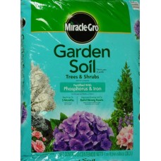 Miracle-Gro Garden Soil for Trees & Shrubs, 1 cu ft   551705265
